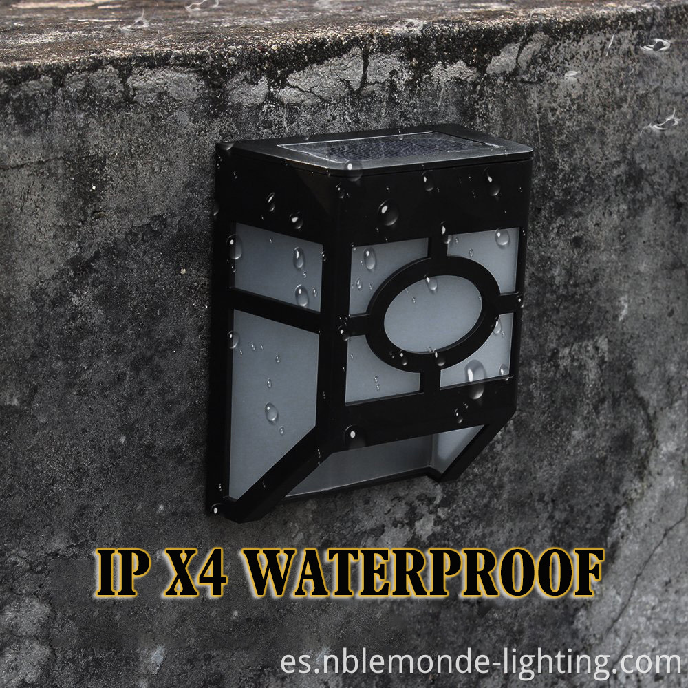 Outdoor Solar Wall Lamps